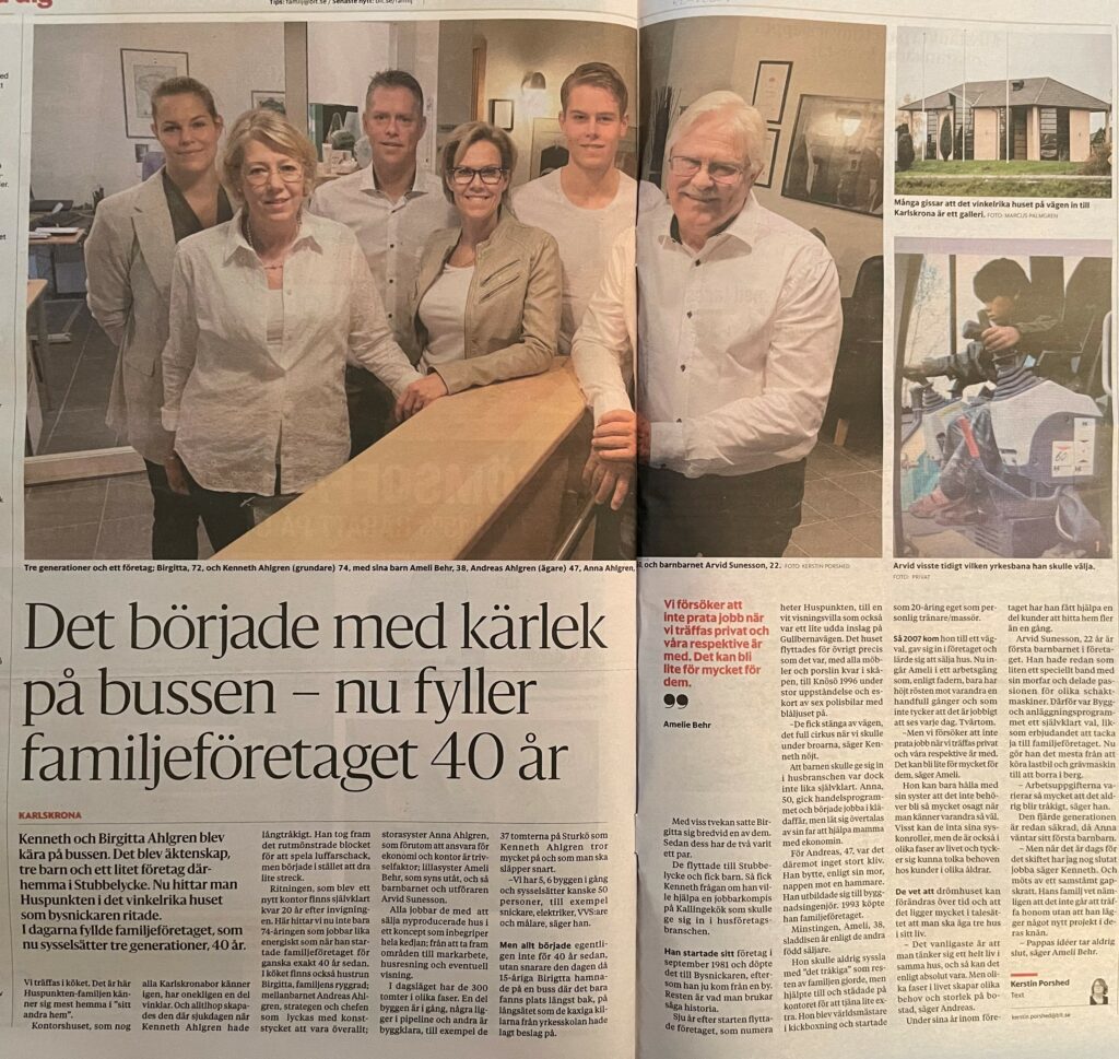 Bysnickaren (Huspunkten) fyller 40 år!