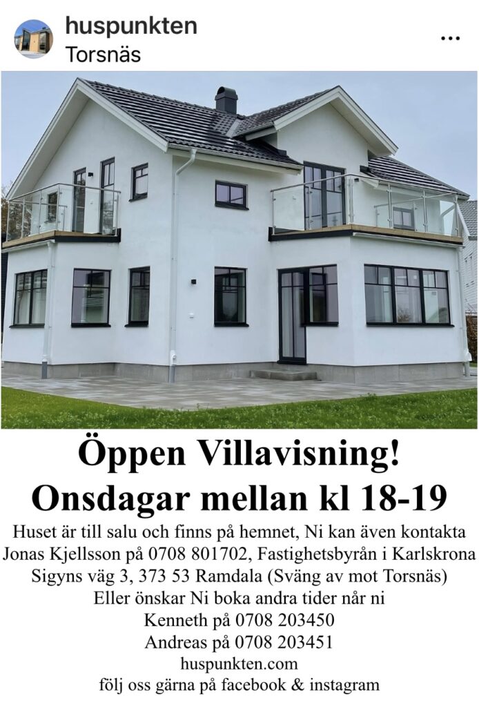 Öppen visning onsdagar kl.18-19 t.o.m. v.25 2024